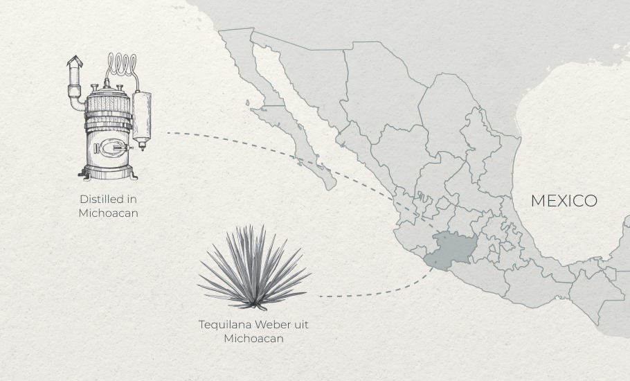 NL Tequilana Weber from Michoacan Distilled in Michoacan